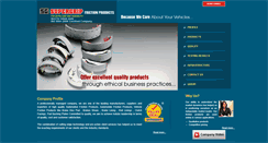 Desktop Screenshot of frictionproducts.com
